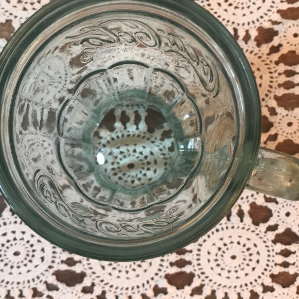⭐️Vintage Coca Cola Green Heavy Glass Mug⭐️ - Picture 5 of 5